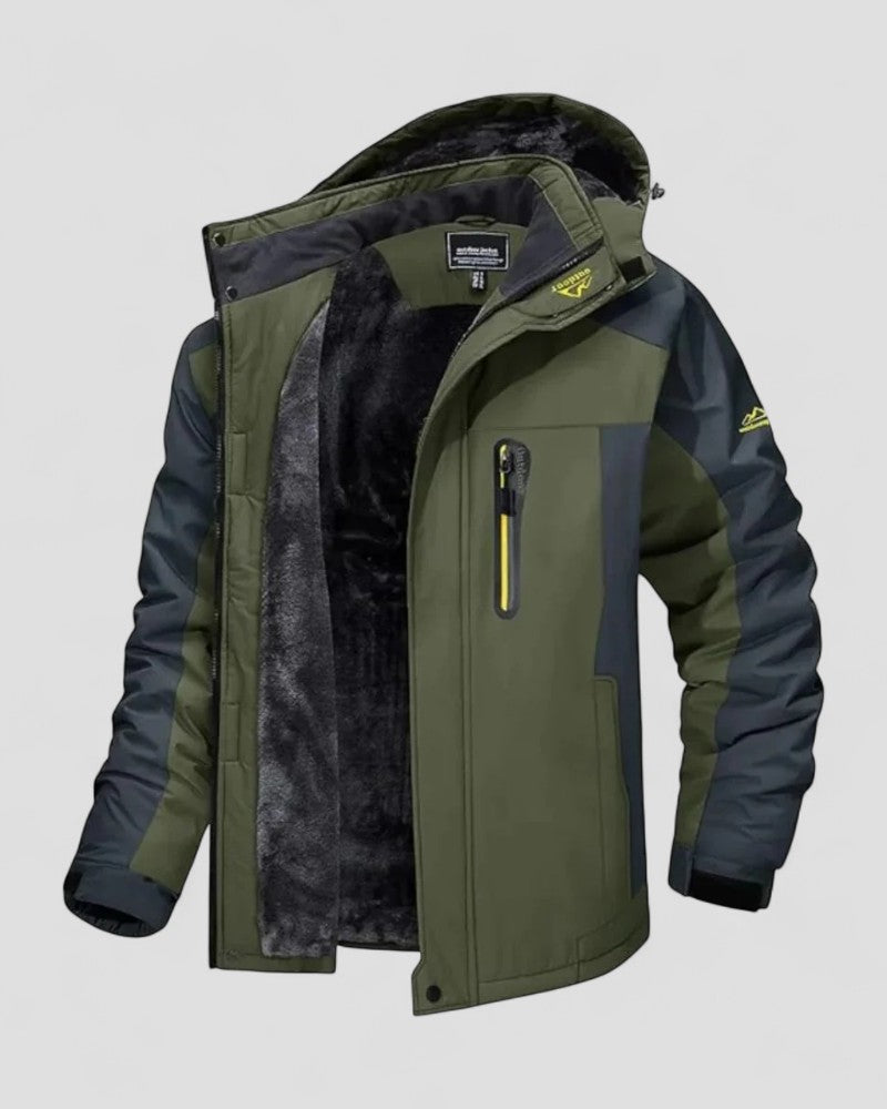 Marcus | Men's Water-Resistant Jacket with Fleece Lining