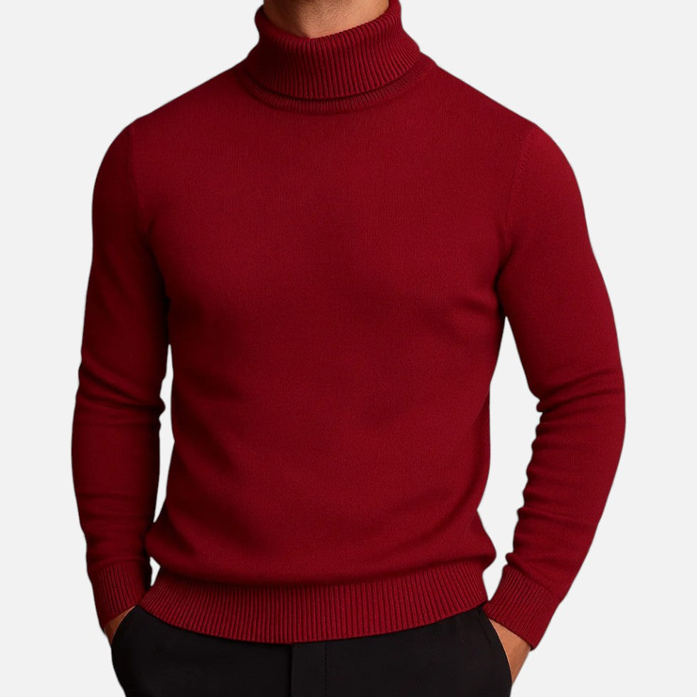 Griffin | Men's Turtleneck Wool Sweater