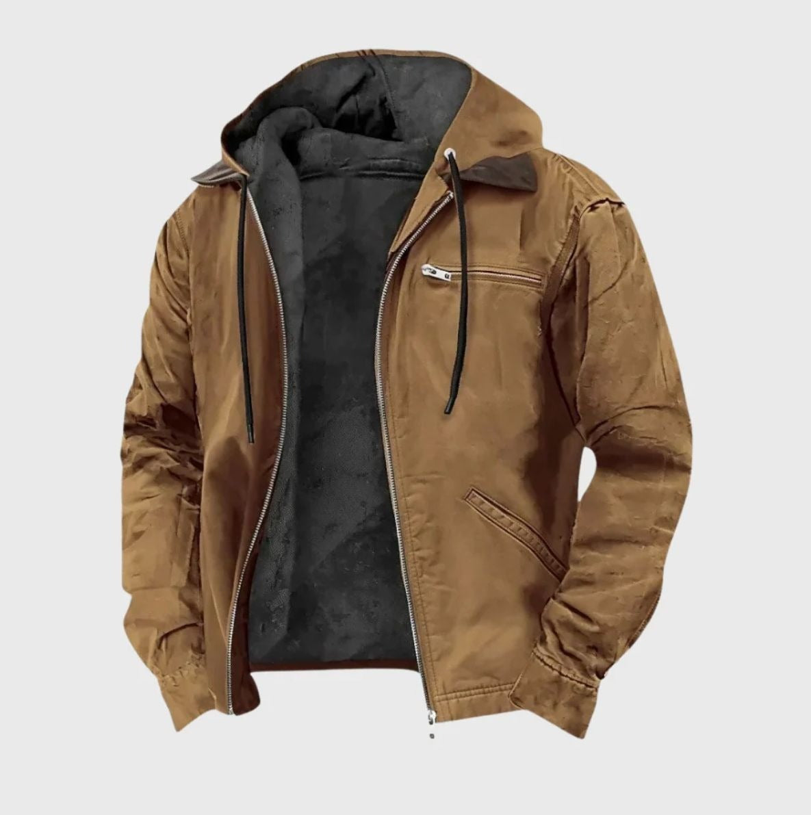 Braden | Men's Hooded Jacket Warm Fleece Lined