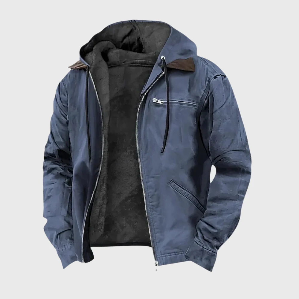 Braden | Men's Hooded Jacket Warm Fleece Lined