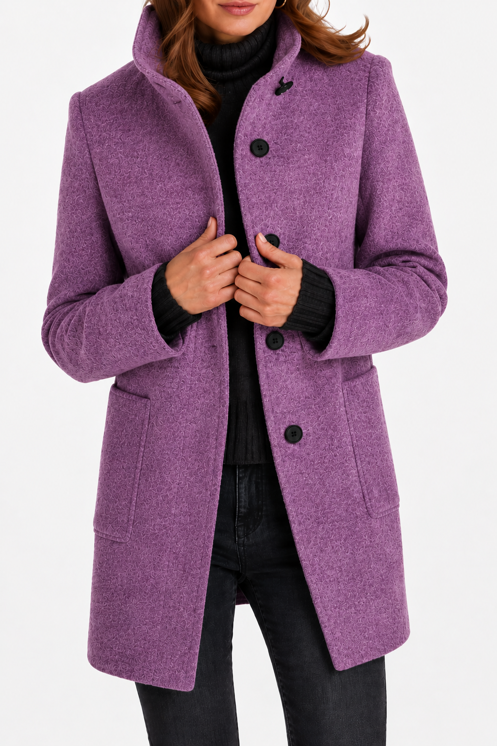 Janet | Women's Classic Wool Blend Coat