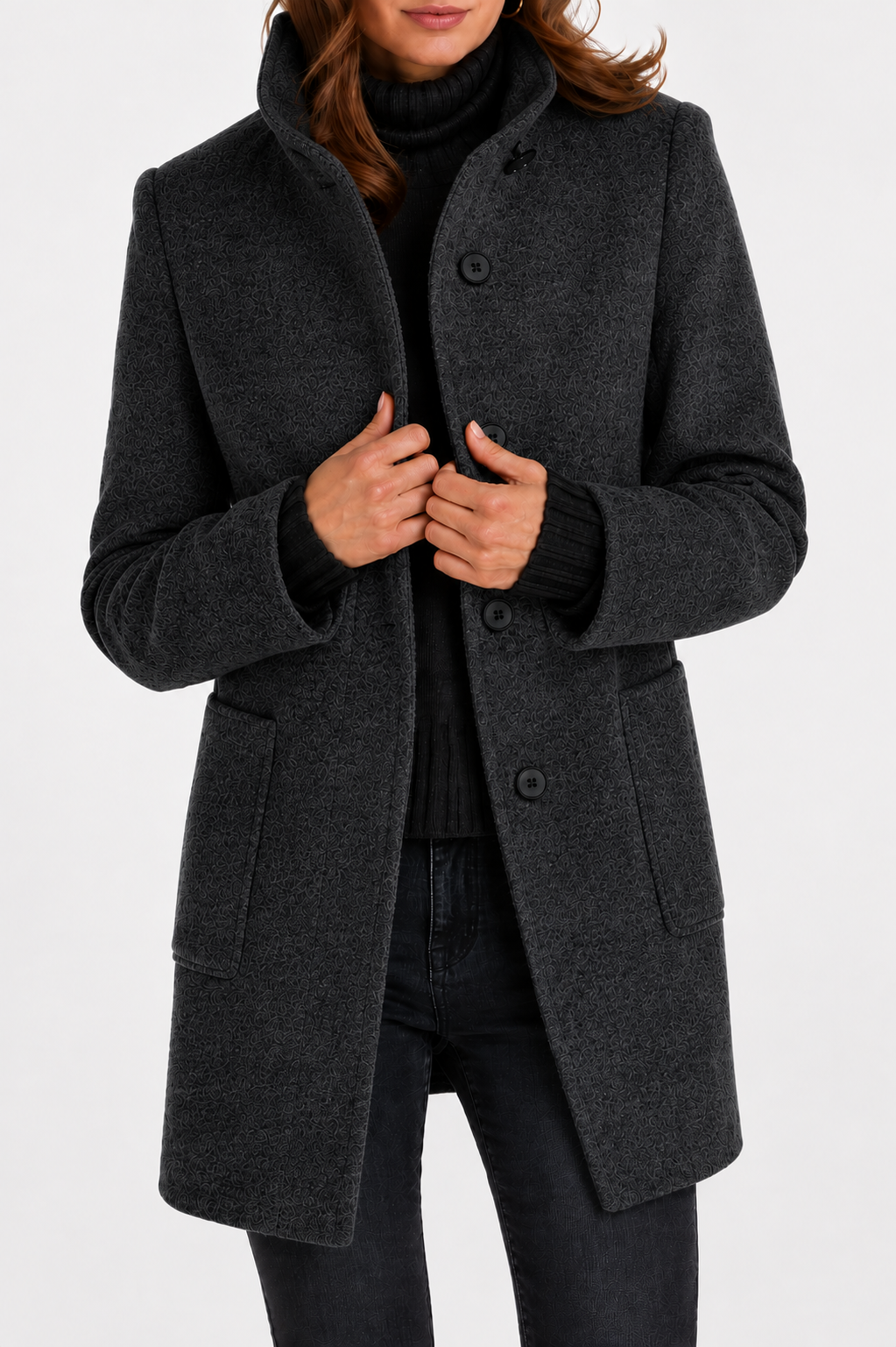 Janet | Women's Classic Wool Blend Coat