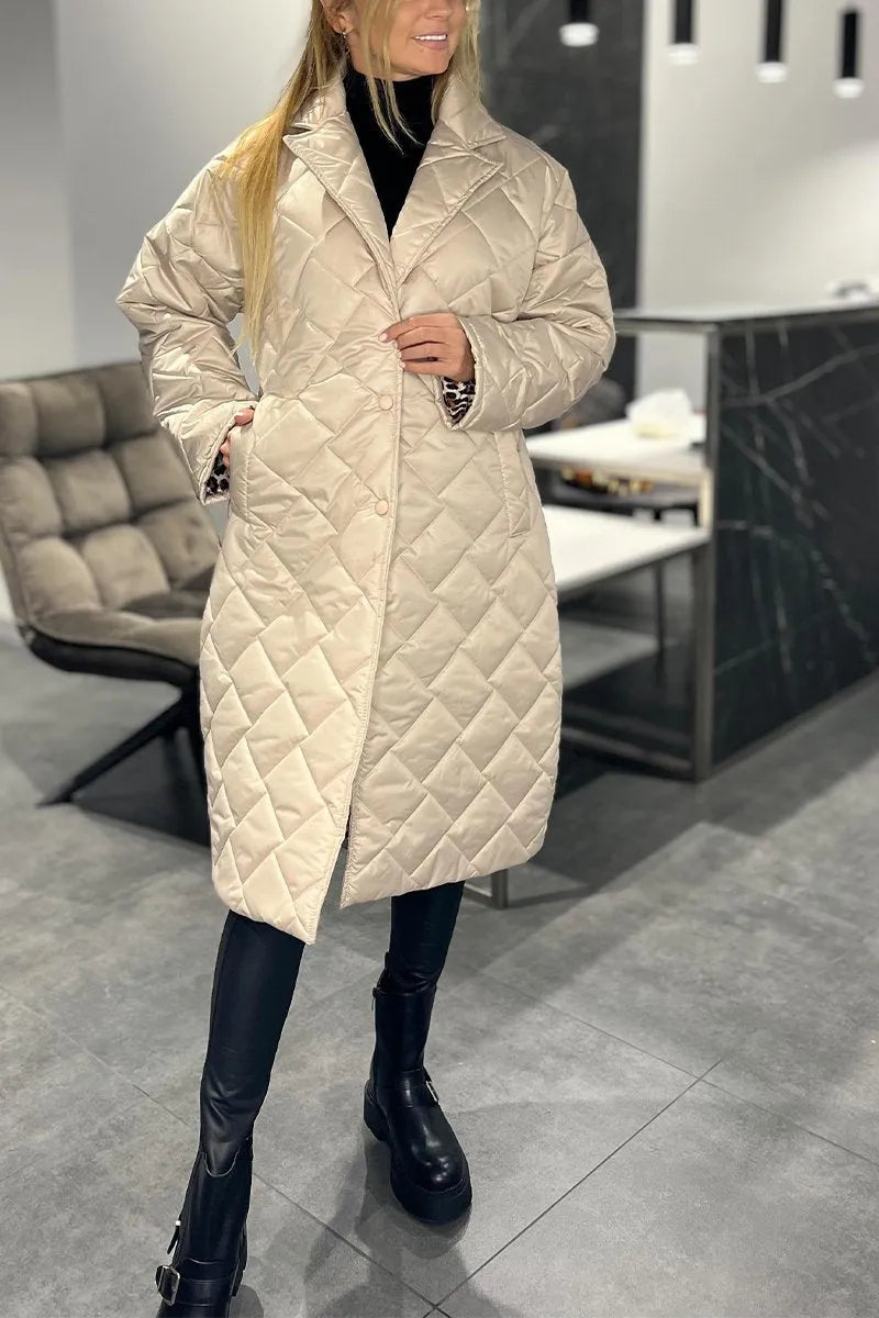 Eliana | Women's Reversible Quilted Coat