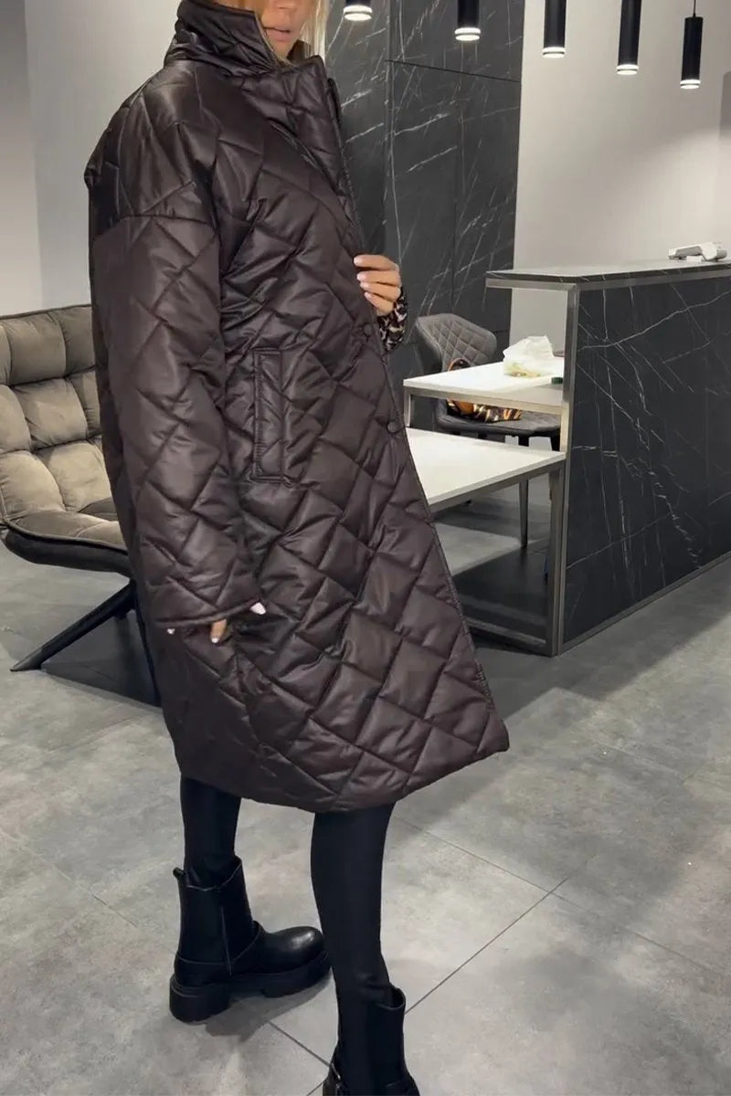 Eliana | Women's Reversible Quilted Coat