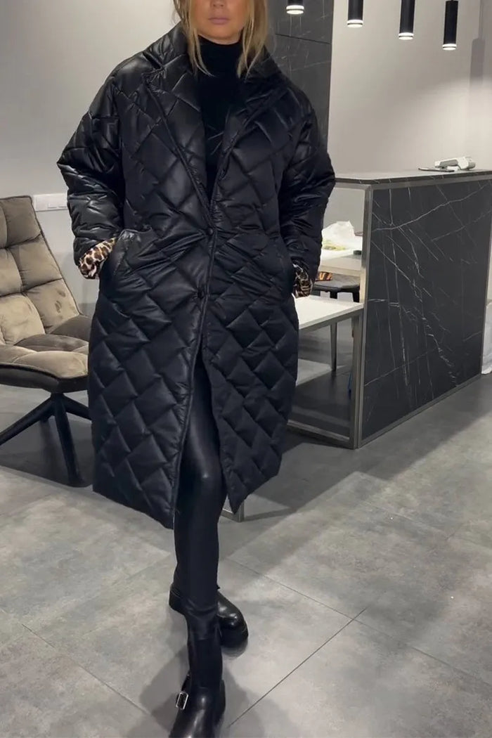 Eliana | Women's Reversible Quilted Coat