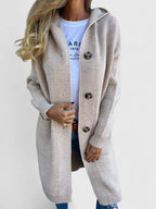 Vera | Women's Longline Button Cardigan