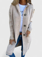 Vera | Women's Longline Button Cardigan