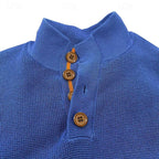 Marcus | Men's Waffle-Knit Turtleneck Sweater
