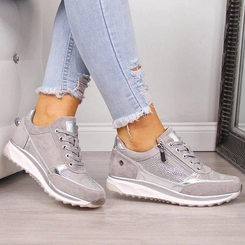 Heidi | Women's Cushioned Lace-Up Sneaker