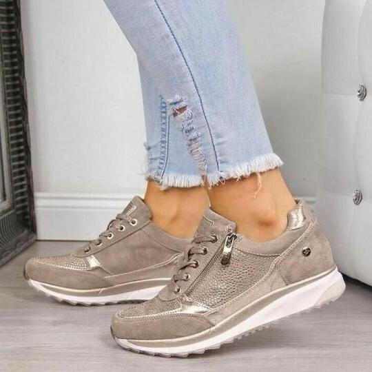 Heidi | Women's Cushioned Lace-Up Sneaker