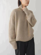 Nora | Women Lightweight Turtleneck Knit Sweater