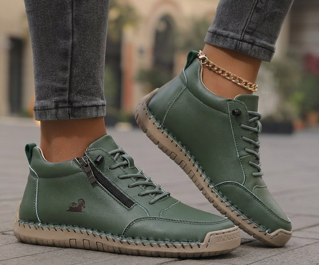 Women’s Zip-Up Sneakers – Comfortable Support and Easy Everyday Wear