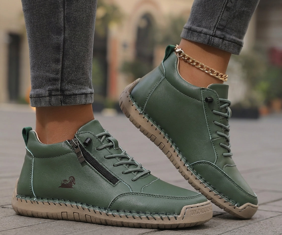 Women’s Zip-Up Sneakers – Comfortable Support and Easy Everyday Wear