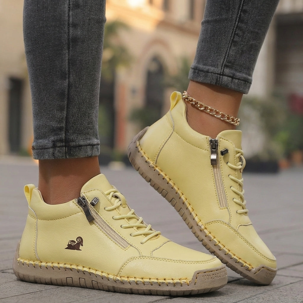 Women’s Zip-Up Sneakers – Comfortable Support and Easy Everyday Wear
