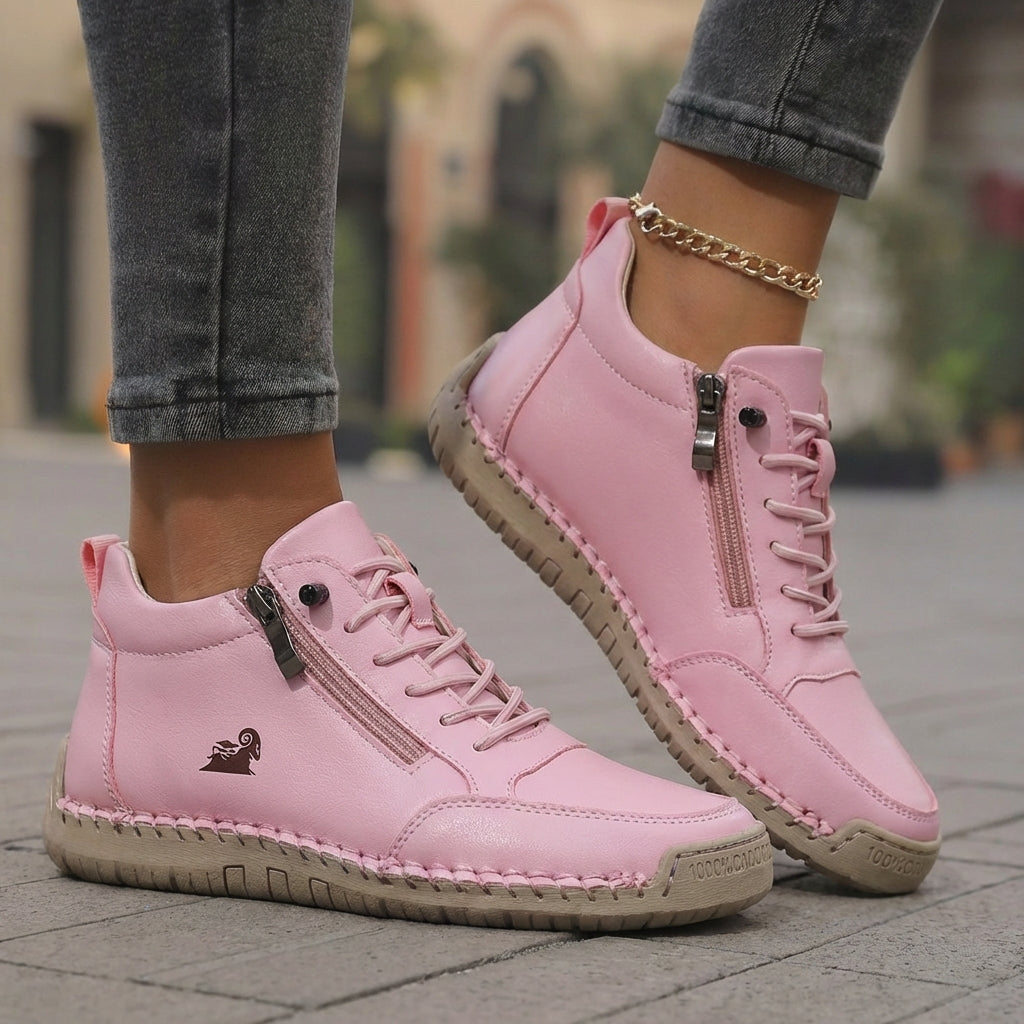 Women’s Zip-Up Sneakers – Comfortable Support and Easy Everyday Wear