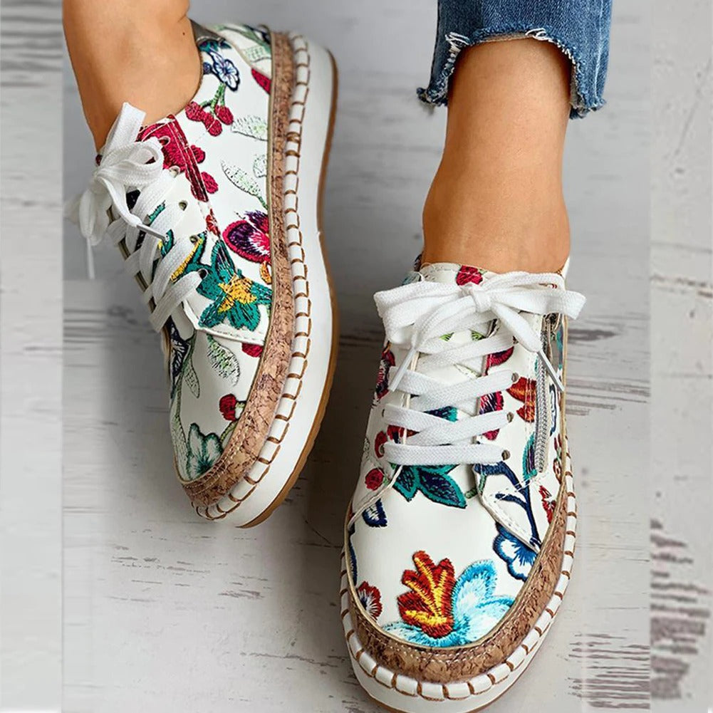 Stylish Women’s Floral Shoes – Elegant Comfort for Everyday Wear
