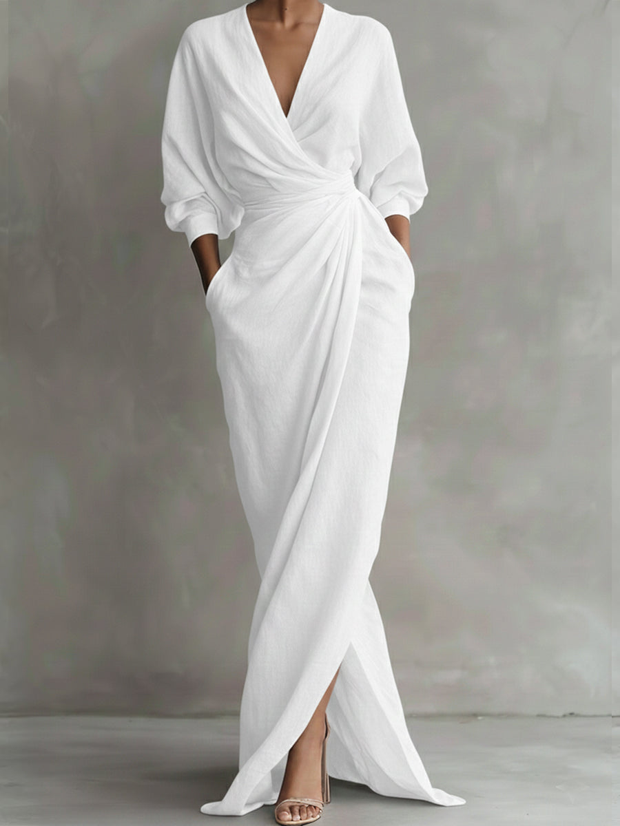 Isadora | Women's Wrap Maxi Dress