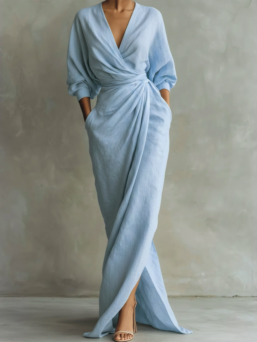 Isadora | Women's Wrap Maxi Dress