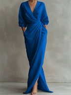 Isadora | Women's Wrap Maxi Dress