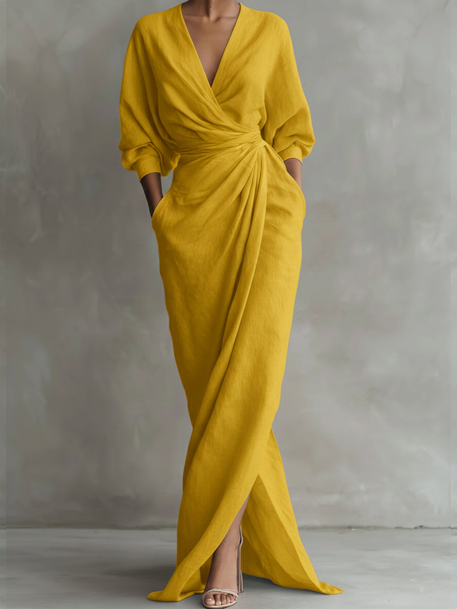 Isadora | Women's Wrap Maxi Dress