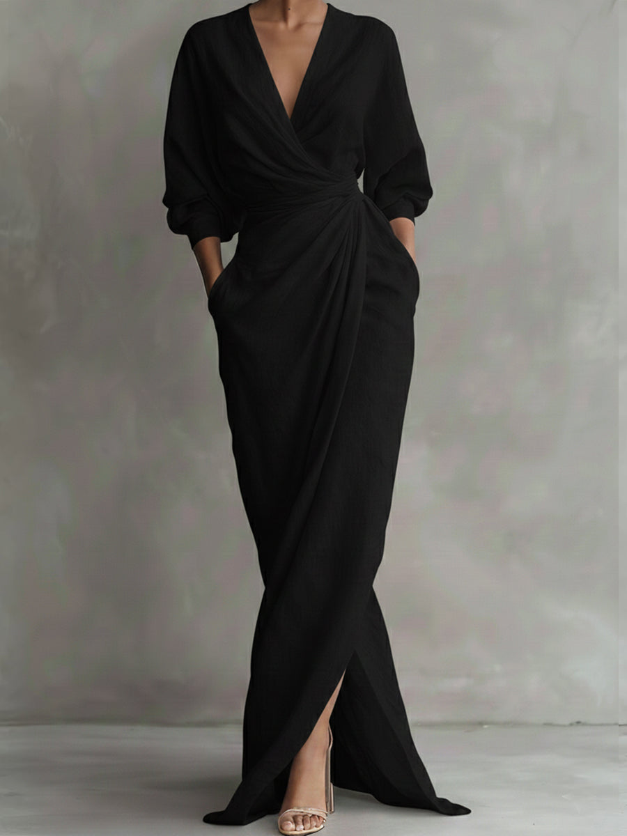 Isadora | Women's Wrap Maxi Dress