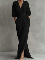 Isadora | Women's Wrap Maxi Dress