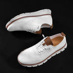 Reese | Men's Navy Mesh Knit Sneaker