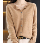 Isabelle | Women's Merino Button Cardigan