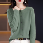 Isabelle | Women's Merino Button Cardigan