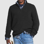 Bennett | Men's Quarter-Zip Wool Sweater
