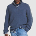Bennett | Men's Quarter-Zip Wool Sweater