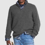 Bennett | Men's Quarter-Zip Wool Sweater
