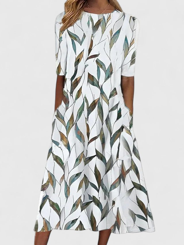 Elegant Midi Dress for Women – Lightweight Style for Every Occasion