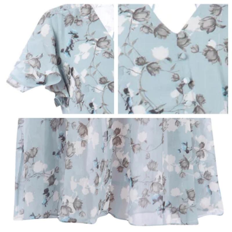 Floral Grace Maxi Dress – Elegant Flowing Style for Sunny Days
