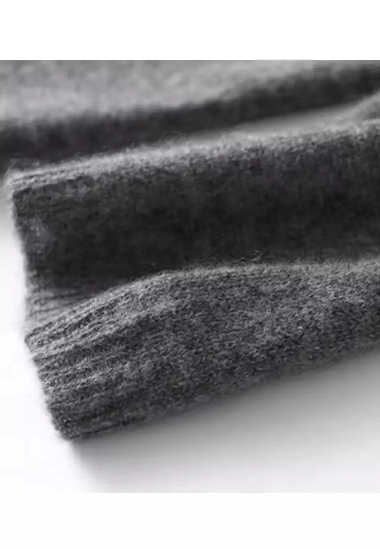 Matilda | Women's Button-Front Cardigan in Charcoal