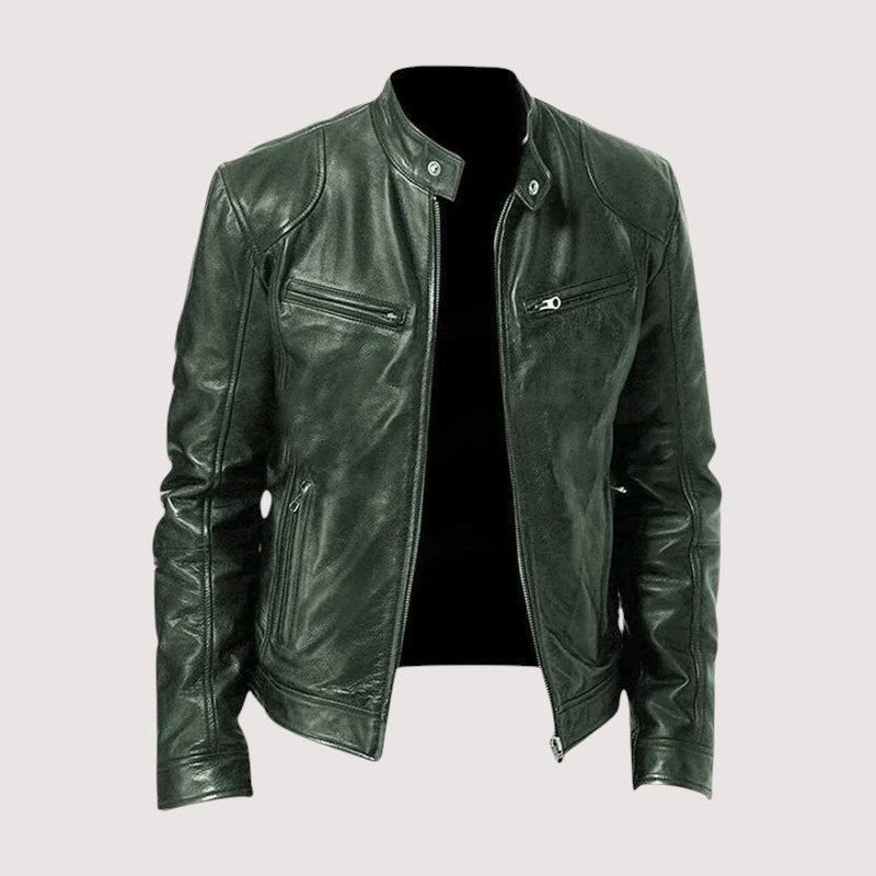Julian | Men's Fitted Leather Jacket