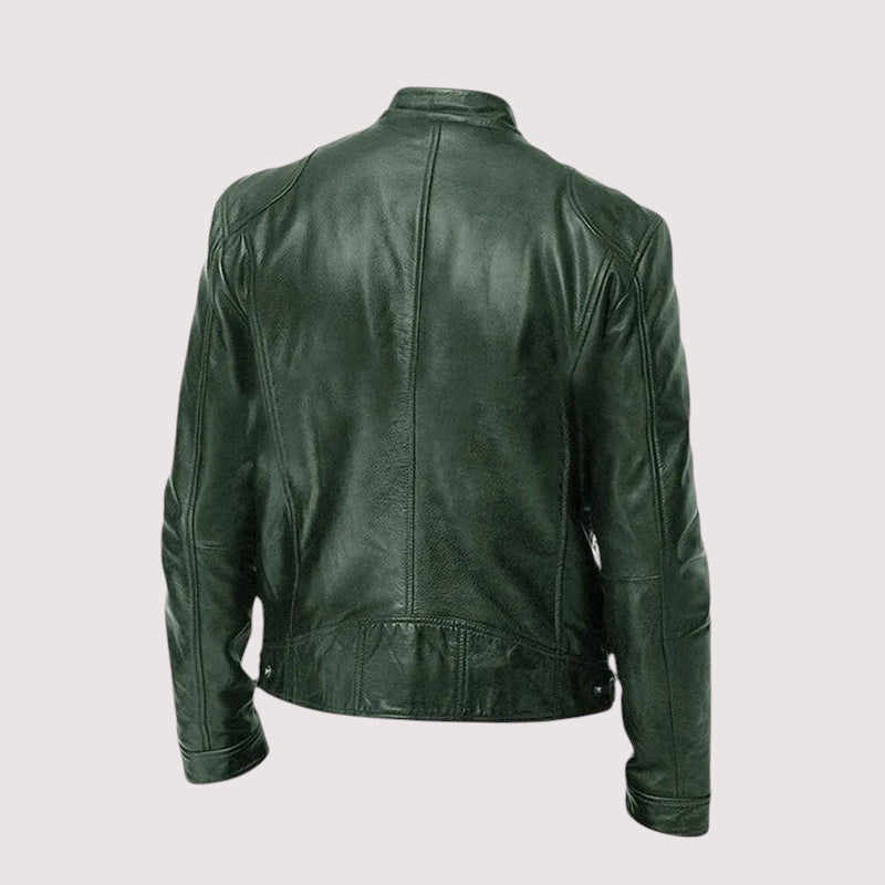 Julian | Men's Fitted Leather Jacket