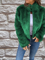Sophie | Women Lightweight Warm Jacket High Neck Zip Up