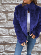 Sophie | Women Lightweight Warm Jacket High Neck Zip Up