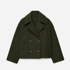 Sophie | Women Cropped Jacket Double Breasted Side Pockets