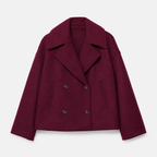 Sophie | Women Cropped Jacket Double Breasted Side Pockets