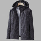 Veste mi-saison femme déperlante et coupe-vent à capuche et poches zippées 4