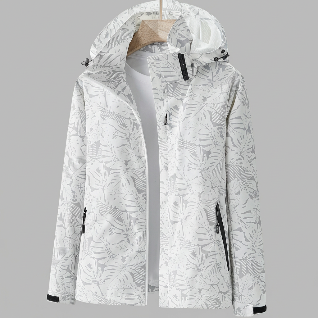 Claire | Women Lightweight Hooded Jacket Water Repellent Windproof