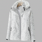 Claire | Women Lightweight Hooded Jacket Water Repellent Windproof