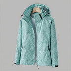 Claire | Women Lightweight Hooded Jacket Water Repellent Windproof