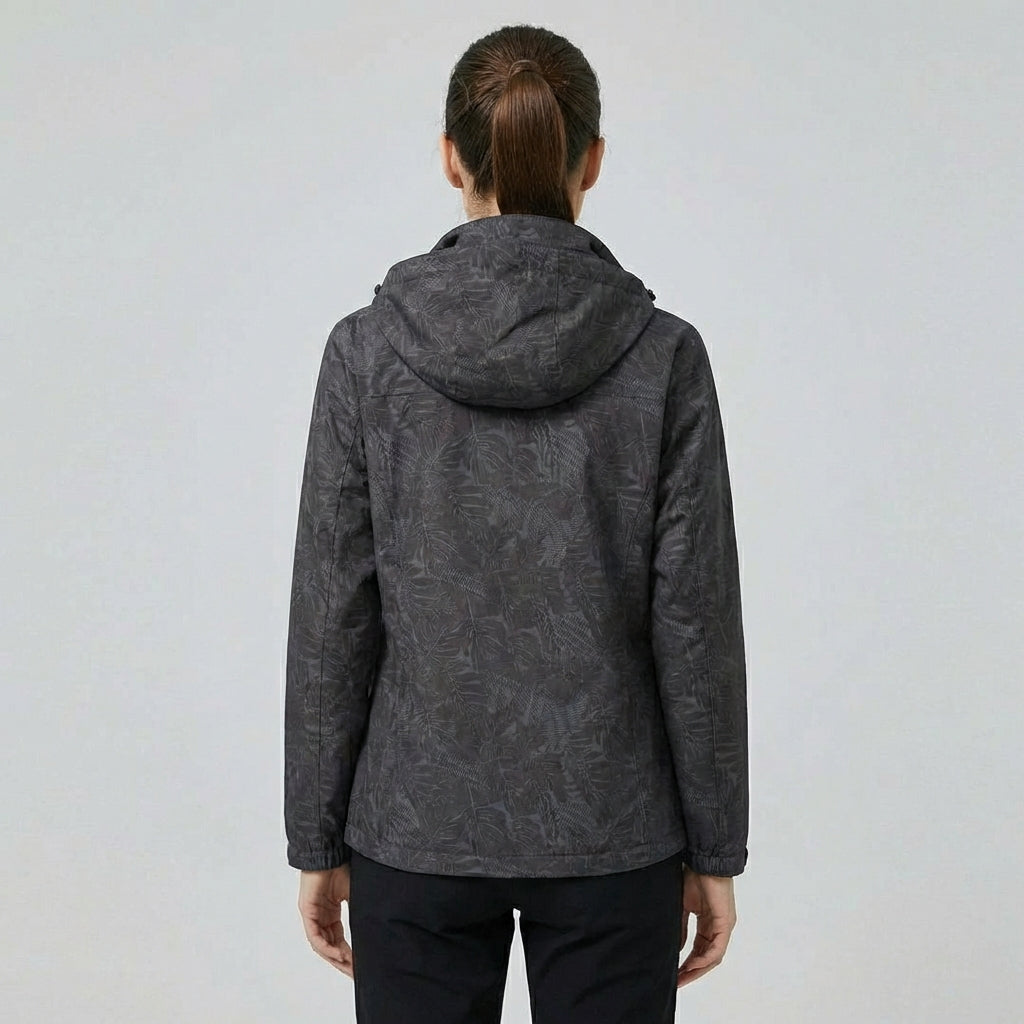Claire | Women Lightweight Hooded Jacket Water Repellent Windproof