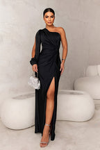 Natalie | Women's One-Shoulder Evening Dress