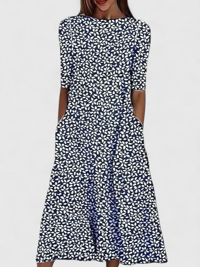 Elegant Midi Dress for Women – Lightweight Style for Every Occasion