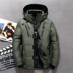 Marcus | Men's Quilted Puffer Jacket with Hood